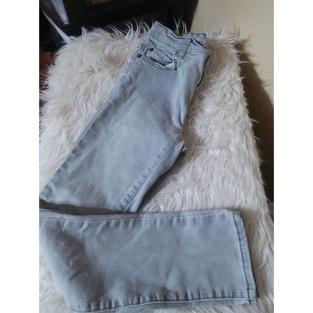The Childrens Place Boys Skinny Stretch Jeans Gray Size 10 Adjustable Waist